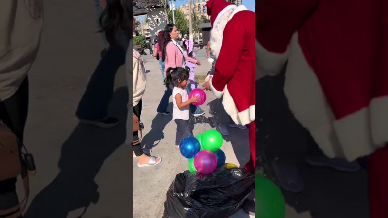Santa claus llegó a Monclova Coahuila 🎅