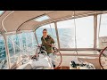 SALVAGED to SAILING: Sailing our 50ft Beneteau for the FIRST TIME | Expedition Evans 41