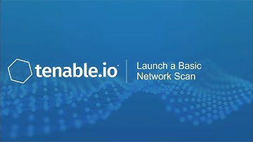 Launch a Basic Network Scan in Tenable.io
