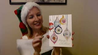 ASMR | Christmas Cards Show & Tell 2022 (Soft Spoken) screenshot 3