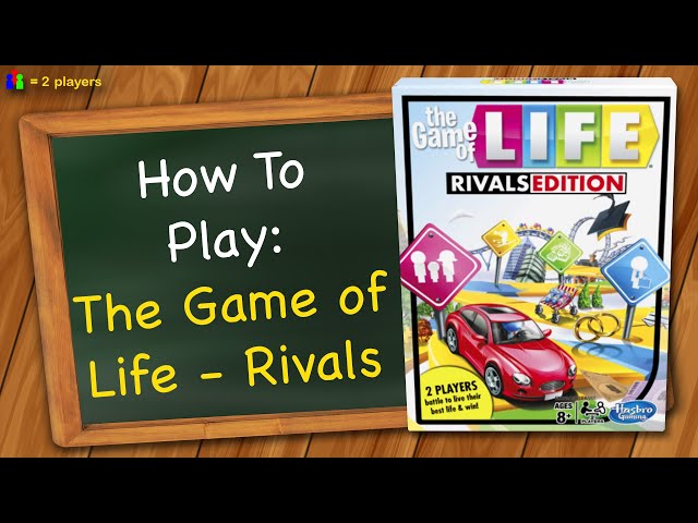 The Game of Life Rivals Edition Board Game; 2 Player Game Instructions,  Rules & Strategies - Hasbro