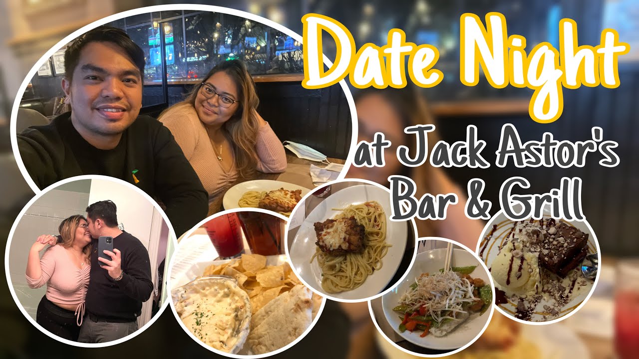 Date Night at Jack Astor's Bar & Grill| Mary Angellee Vlog