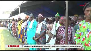Agblangandan présente ses voeux à Charlemagne Honfo