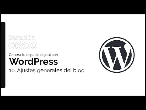 Miniatura del vídeo 10 Configuramos los Ajustes Generales del Blog en OceanWP de Zalathun Learning