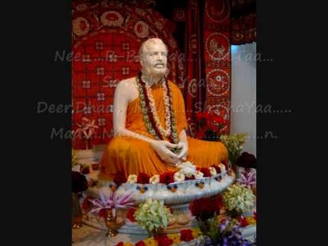 Sri Ramakrishna  Arti Song Khandana Bhava Bandhanasung by Swami Purushottamanandaji