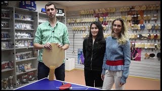 Инвентарь для настольного тенниса. Выбор ракетки. Сабитова-Зарыпова. Newton Arena.