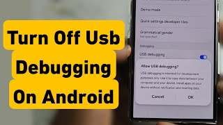 How To Turn Off Usb Debugging On Android | Usb Debugging Kaise Band Kare