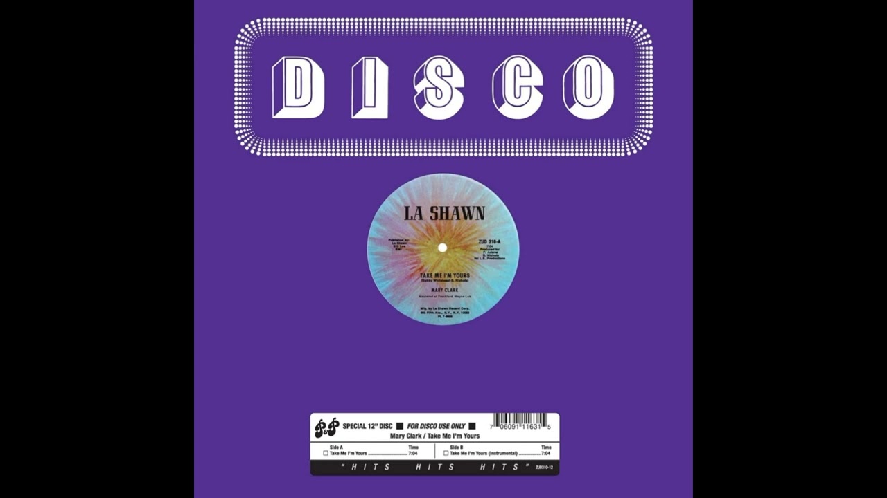 洋楽 MARY CLARK TAKE ME I'M YOURS 12\" Mary Clark: Take Me I'm Yours Vinyl. Norman Records UK