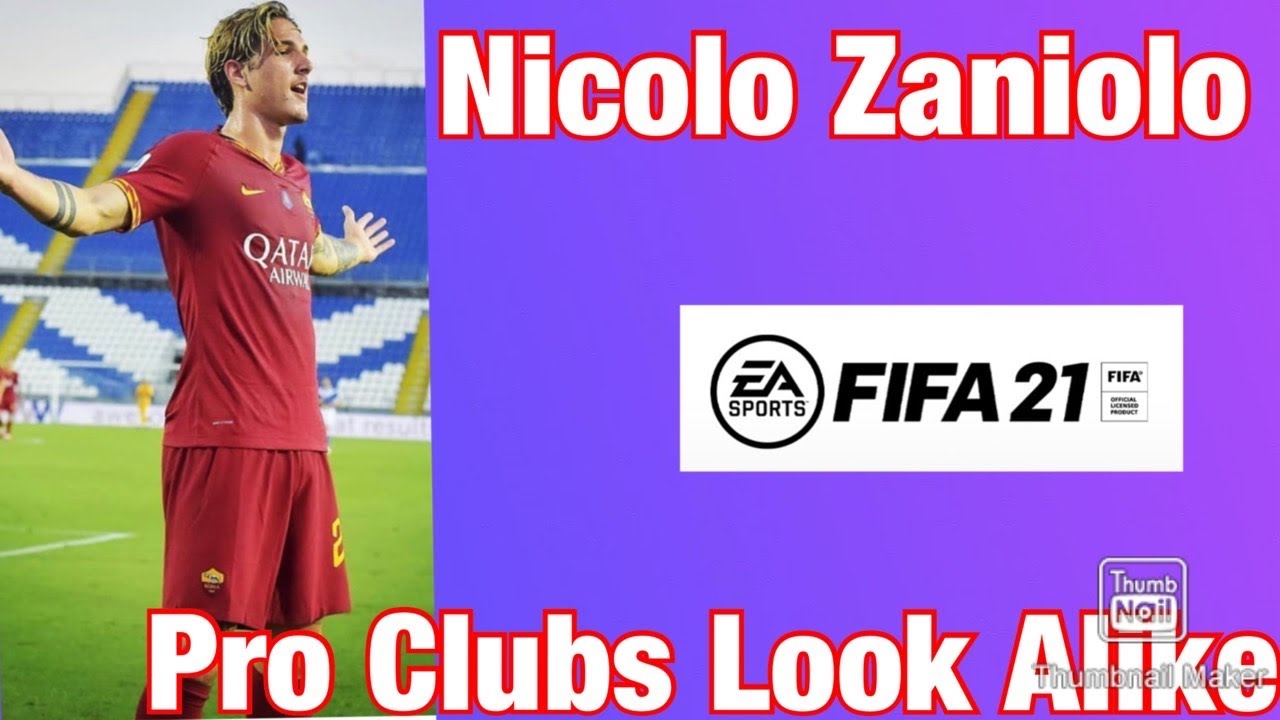 Nicolo Zaniolo- FIFA 21 Pro Clubs Look Alike