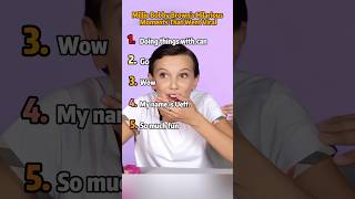 Millie Bobby Brown's HilariousMoments That Went Viral #celebrity #funny #foryou #milliebobby