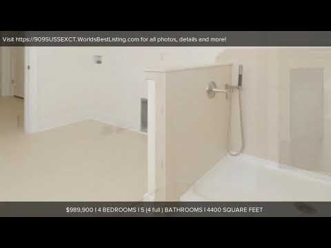 909 SUSSEX CT, Guilderland, NY home video tour