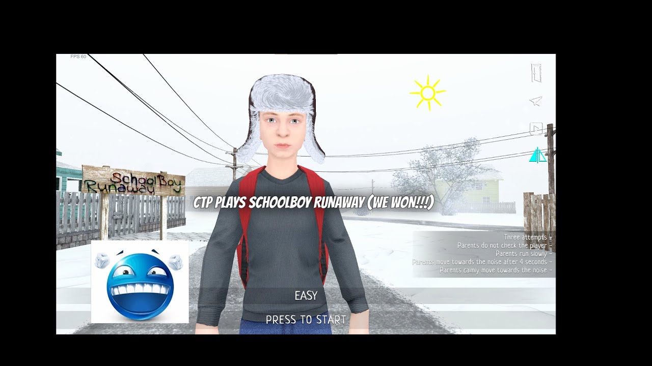 CTP Plays Schoolboy Runaway for the second time (I ACTUALLY WON)