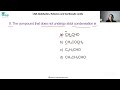LBA KCET   II PU Chemistry   Aldehydes, Ketones and Carboxylic acids  MCQ 9