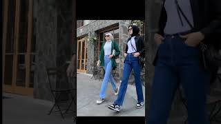 Download Lagu “Ngopi cantik tetap stylish  Outfit simple tapi elegan- kemeja oversized- flare jeans- dan snea MP3