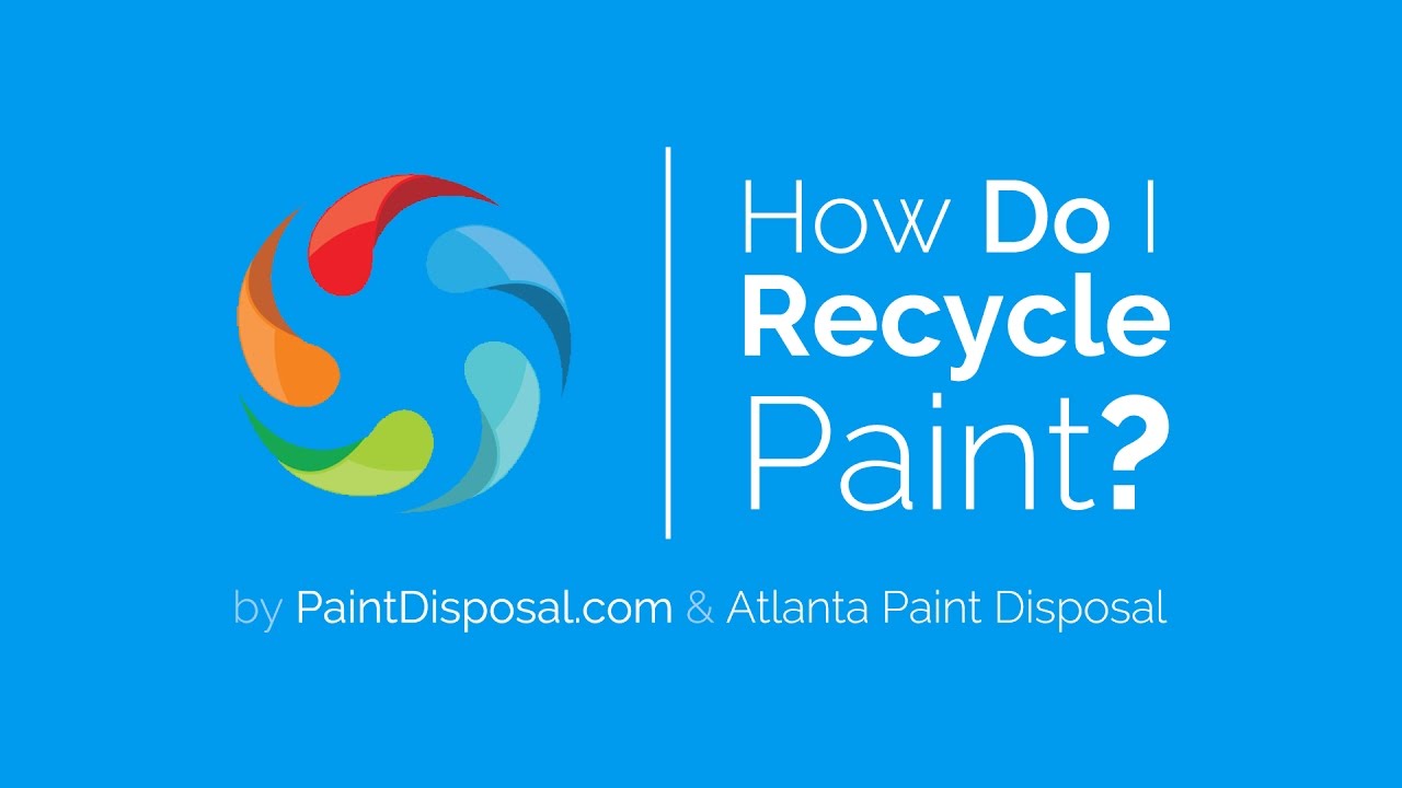 How do I recycle paint? - YouTube