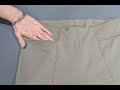 Style Falcon Diamond Hem Trousers: Sewing the Pockets and Darts