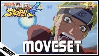 Naruto Ultimate Ninja Storm 4 - Sage Naruto Complete Moveset
