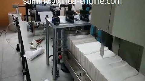 200mm dinner napkin paper product making machine TESTING VIDEO