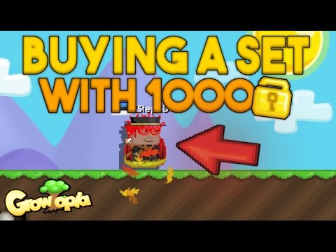 BUYING A PRO SET WITH 1000WLS! - Growtopia - BUYING A PRO SET WITH 1000WLS! - Growtopia
