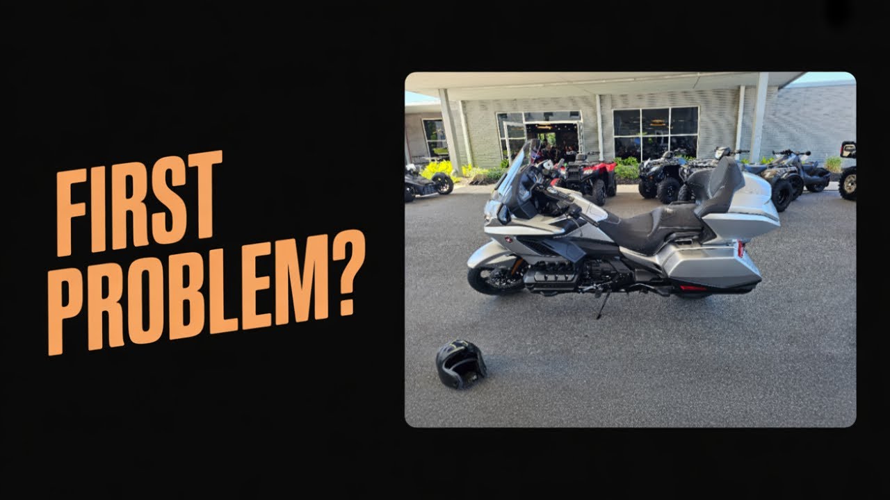 First Problem With My New 2025 Goldwing Tour.  Easy Fix!