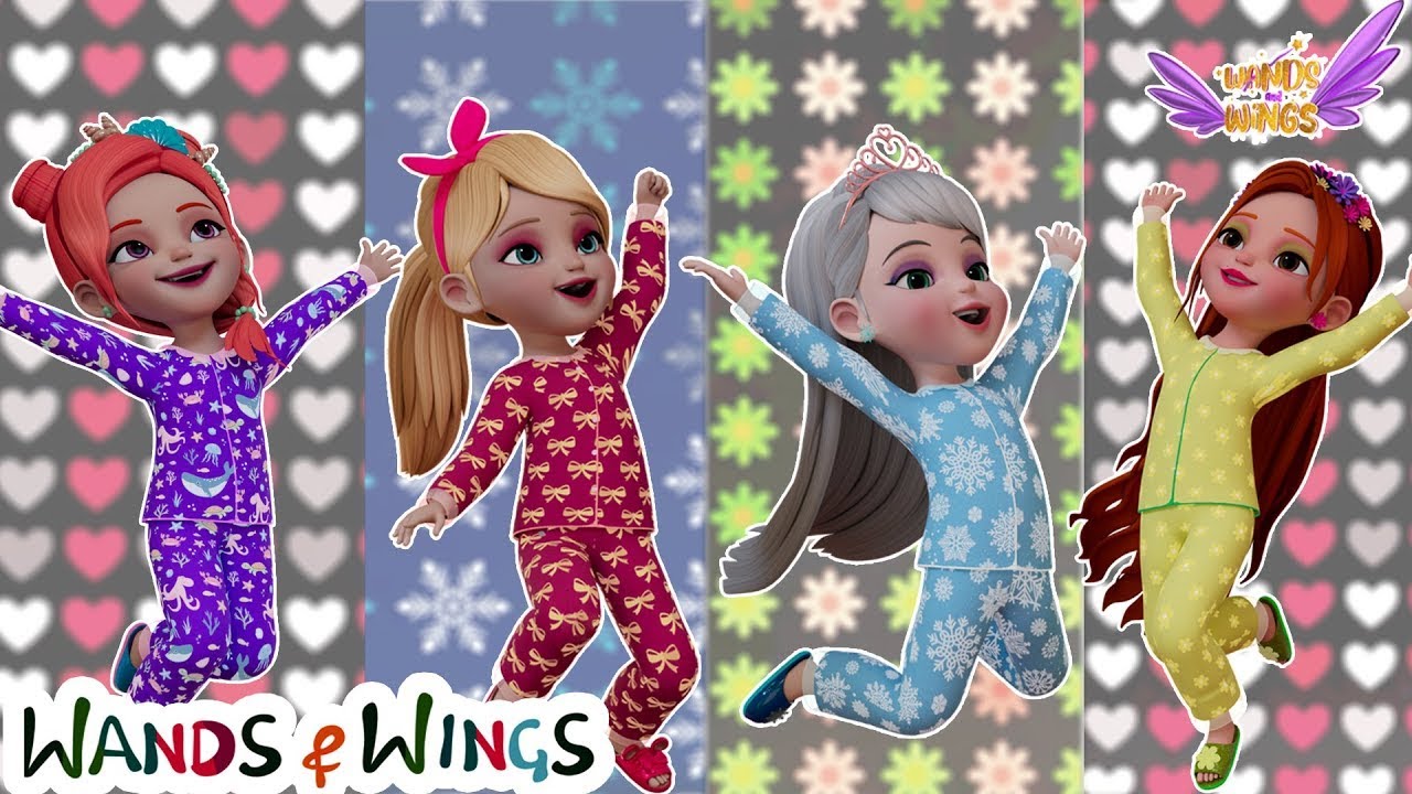 Princesses Pajama Party Fun Rhyme | Ruby's Playtime Song | Princess Magic