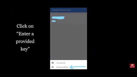 How to bundle Google Authenticator in Huobi APP