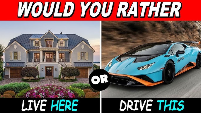 25 Hardest Choices Ever, Hard Questions, Challenges Questions, WYR