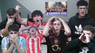 Reacción de amigos / Estudiantes-Velez / Final de la Copa de la Liga
