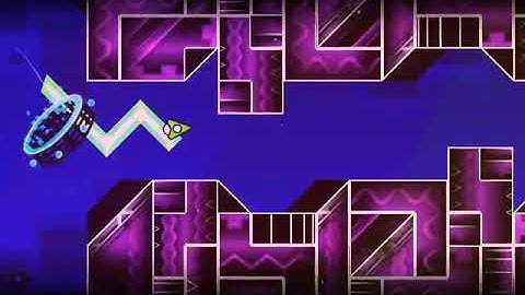 Geometry dash 2.1-The Split (by Serponge) insane level.