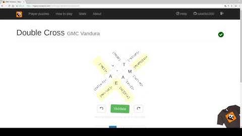 Regex Crossword - Double Cross