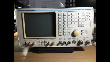 Marconi 2955B Radio Tester Repair to component level, with calibration & theory of operation.