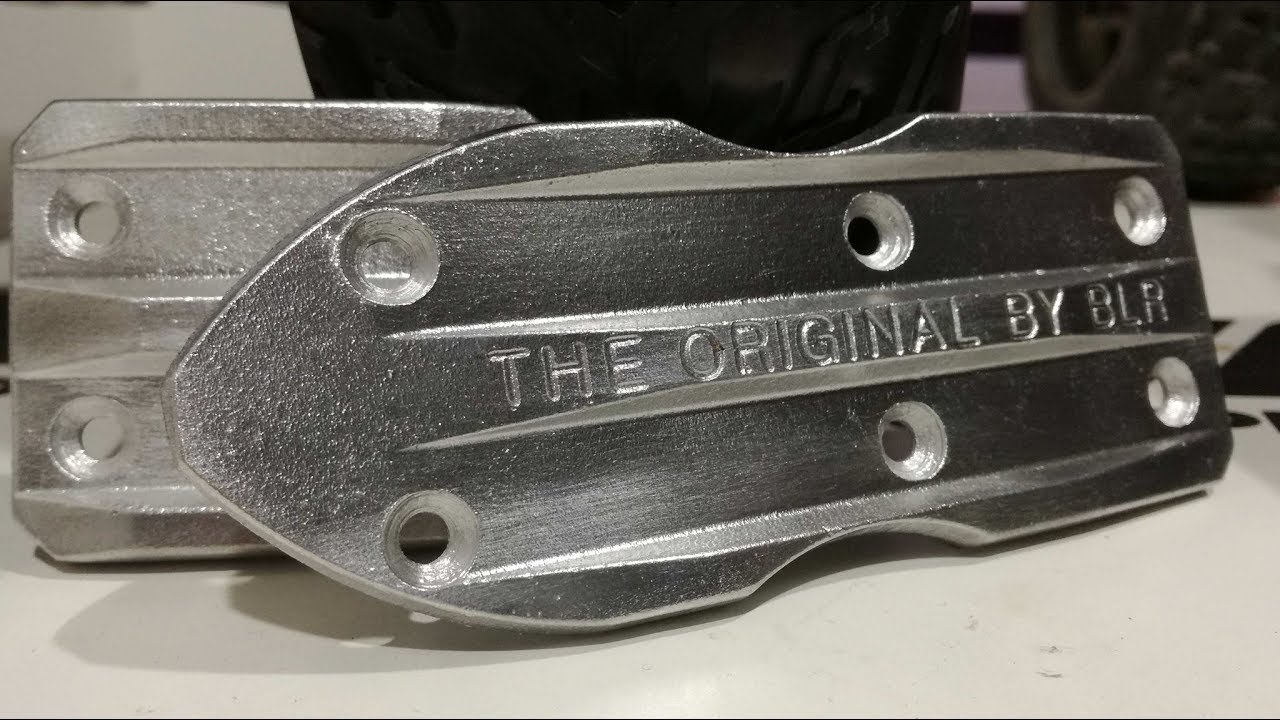 WOP Red Chassis Skid Slide Rails For Arrma Typhon Kraton Notorious 6S