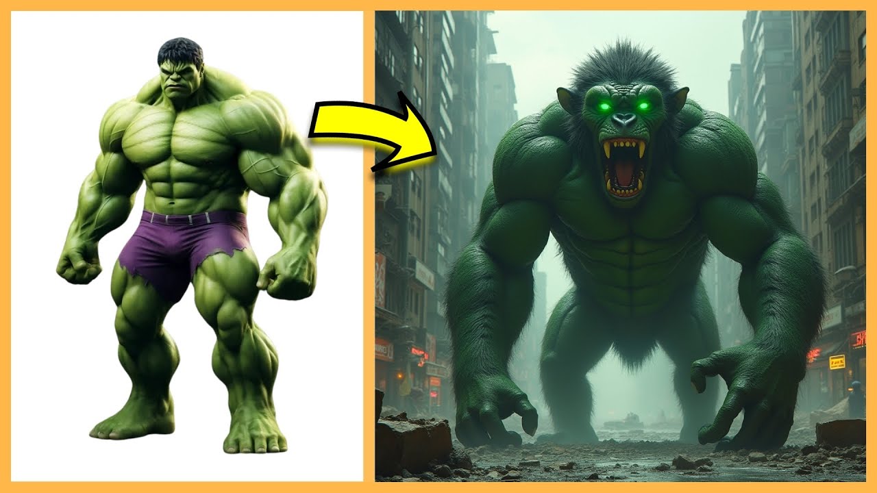 AVENGERS But MONKEY 🐒 VENGERS🔥 All Characters (marvel & DC) 2024💥 - YouTube
