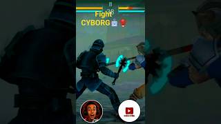 🤖⚔️ ME VS CYBORG IN SHADOW FIGHT 3! 😱 #Shorts