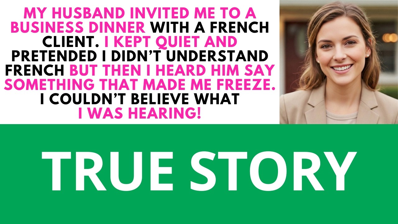 My husband didn't know I spoke French. When I heard what he said about me at dinner… | Sugar Revenge