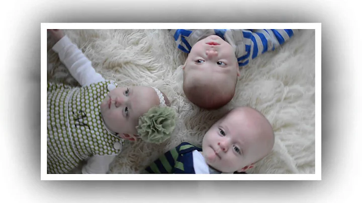 Langham Triplets 6 Month Session | Allison Carpent...