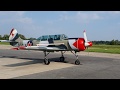 Yak 52, Startup and take off at Worms, Hammersound!