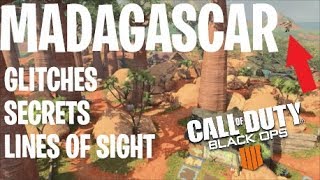 Madagascar Glitches, Secrets, and Lines of Sight!! - Black Ops 4