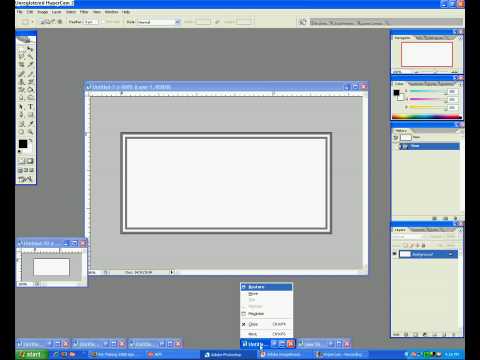 how to make a ssbb border in Photoshop cs how to make a ssbb border in Photoshop cs