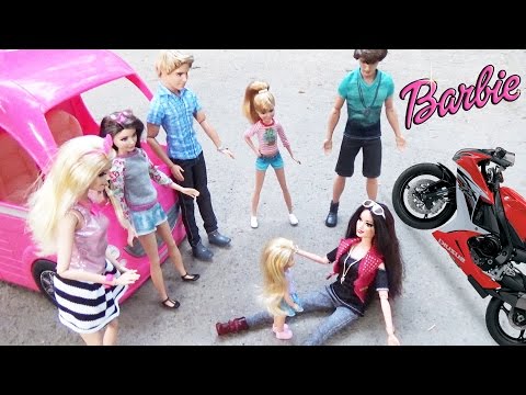 Видео: Мультик Барби "Приезд Ракель" Авто-домик едет на пикник Мультфильм для детей ♥ Barbie Original Toys