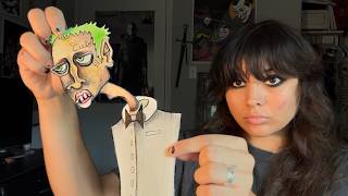 Making a side character for my paper stop motion