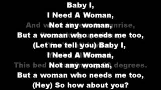 McFly - I Need A Woman (With Lyrics) chords