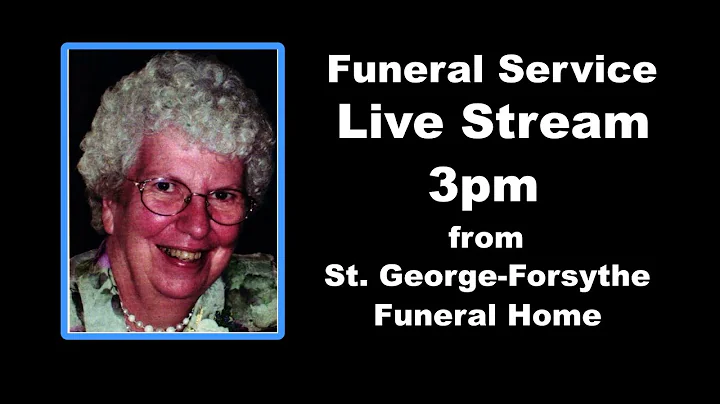 Funeral Service Live Stream for Anna M. Starcher.