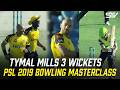 Tymal Mills Destroys The Batting Line-Up With 3 Wickets ⚡| Lahore vs Peshawar | HBL PSL 2019 | M1G1K