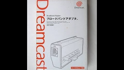 DREAMCAST Broadband Adapter