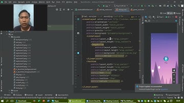 Proyek membuat aplikasi game menggunakan kotlin Android studio