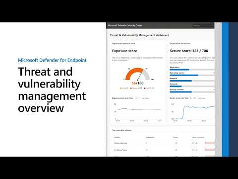 Threat and vulnerability management overview - Microsoft Defender for Endpoint