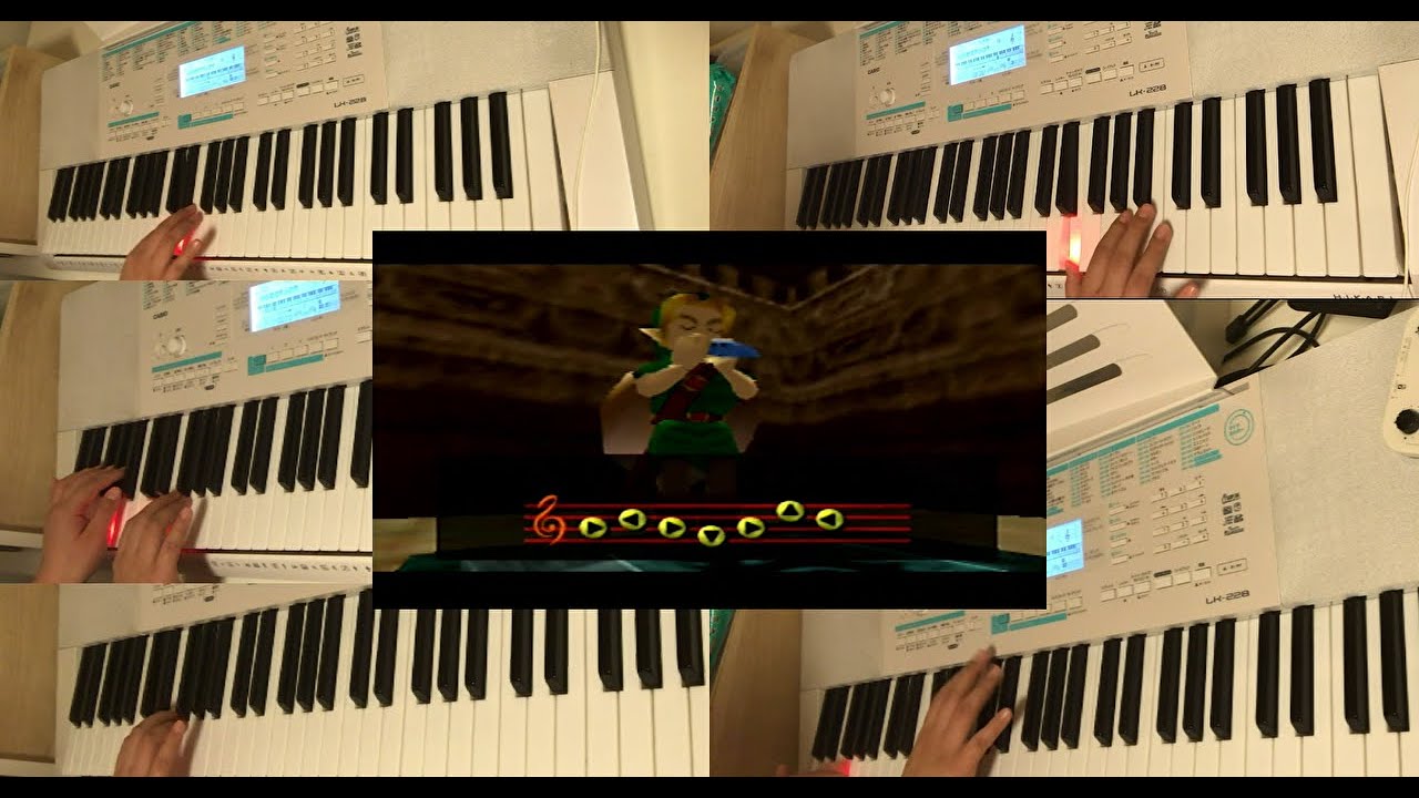 ゼルダの伝説 ムジュラの仮面 ロックビルの神殿 表 弾き直し 音口あいの音楽研究所