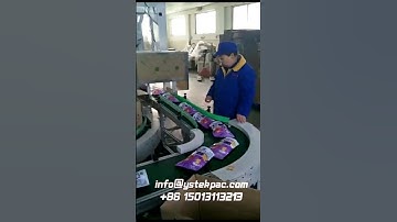 Bagged Food Packaging Automation | Robot Case Packing & Palletizing Machine Demo