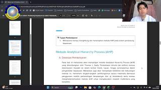 Project Akhir Sistem Pendukung Keputusan Metode Analytical Hierarchy Process (AHP)